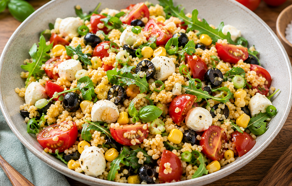 Sommerlicher Bulgursalat