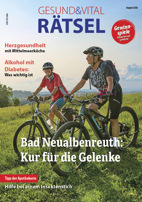 TibI_48_Seiten_GuVRÄTSEL_August Februar Ausgabe GESUND&VITAL RÄTSEL