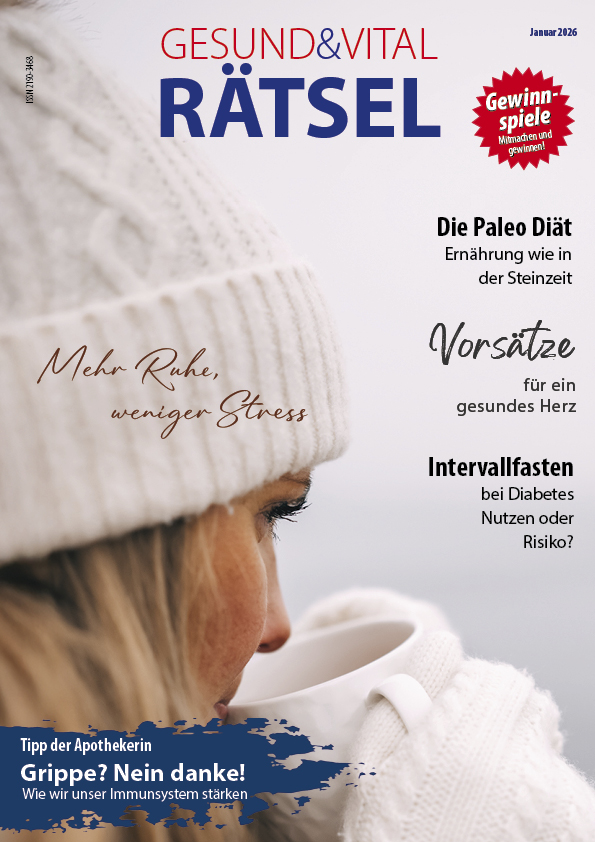 Tibi_48_Seiten_GuVRÄTSEL_Januar Januar Ausgabe GESUND&VITAL RÄTSEL