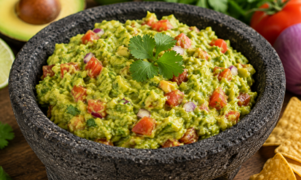 Mexikanische Guacamole – authentischer Genuss mit Avocado und Limette