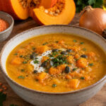 Kürbis-Linsen-Suppe – herbstlicher Genuss für kalte Tage